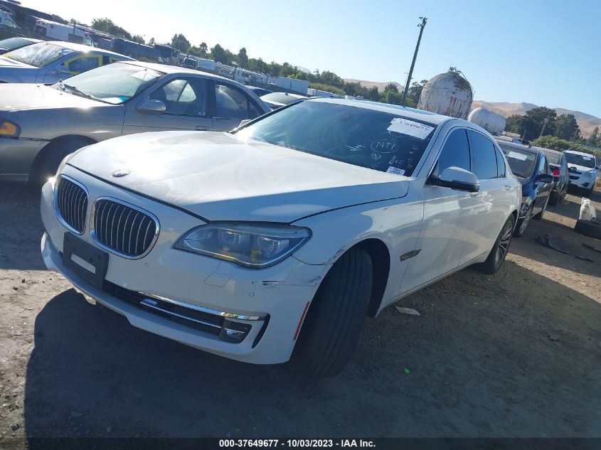 2013 BMW 7 SERIES 750LI WBAYE8C5XDDE22429