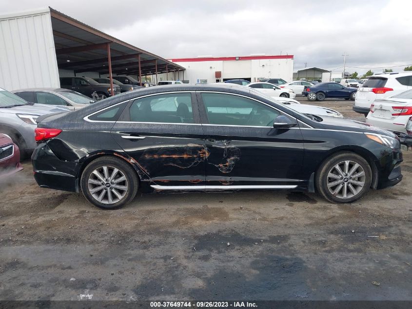 2016 HYUNDAI SONATA 2.4L LIMITED - 5NPE34AF6GH305393