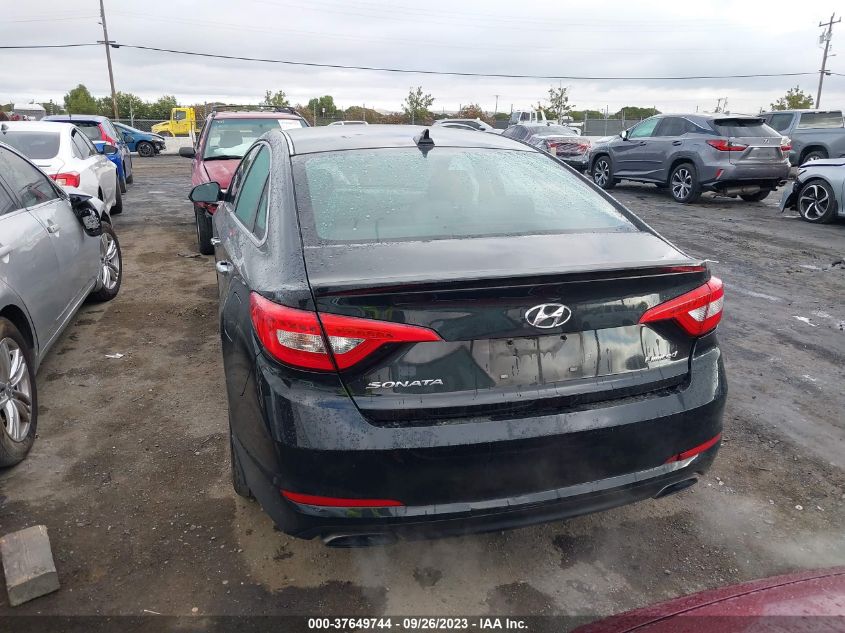 2016 HYUNDAI SONATA 2.4L LIMITED - 5NPE34AF6GH305393