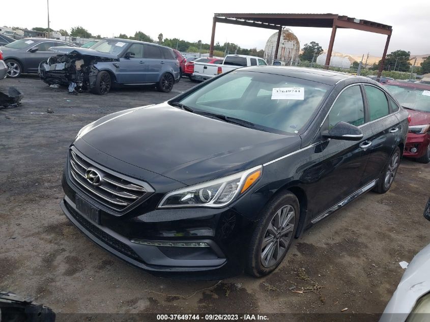 2016 HYUNDAI SONATA 2.4L LIMITED - 5NPE34AF6GH305393