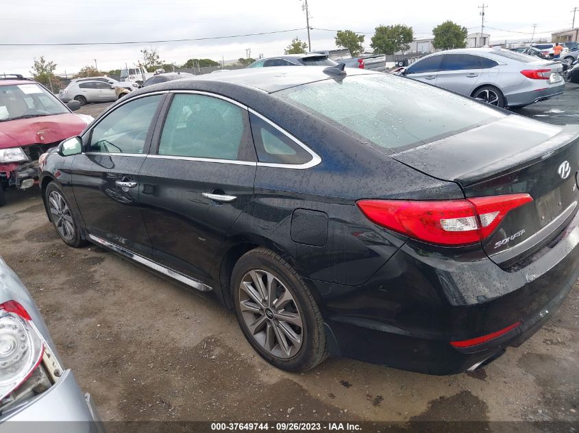 2016 HYUNDAI SONATA 2.4L LIMITED - 5NPE34AF6GH305393