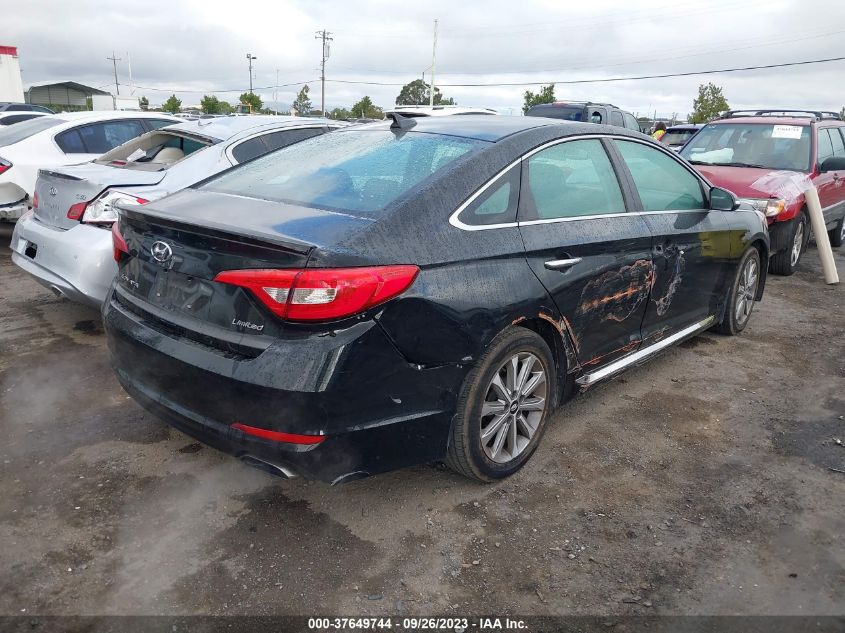 2016 HYUNDAI SONATA 2.4L LIMITED - 5NPE34AF6GH305393