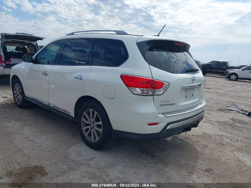 2015 NISSAN PATHFINDER SL - 5N1AR2MN8FC628337