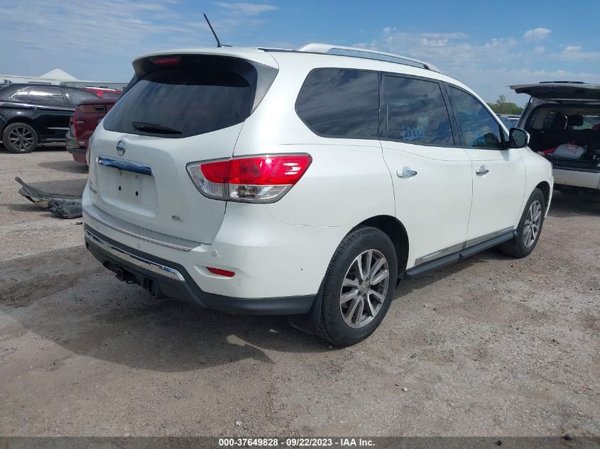 2015 NISSAN PATHFINDER SL - 5N1AR2MN8FC628337