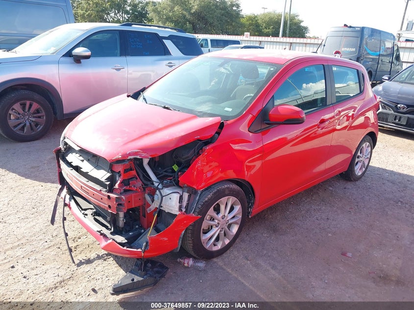 VIN KL8CD6SAXMC721563 2021 CHEVROLET SPARK 1LT