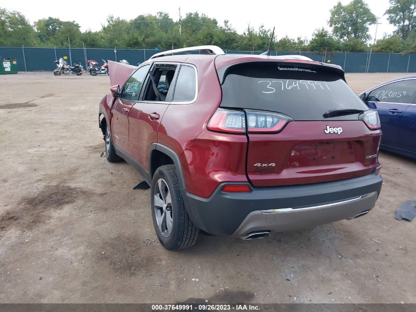 2019 JEEP CHEROKEE LIMITED - 1C4PJMDX3KD236423