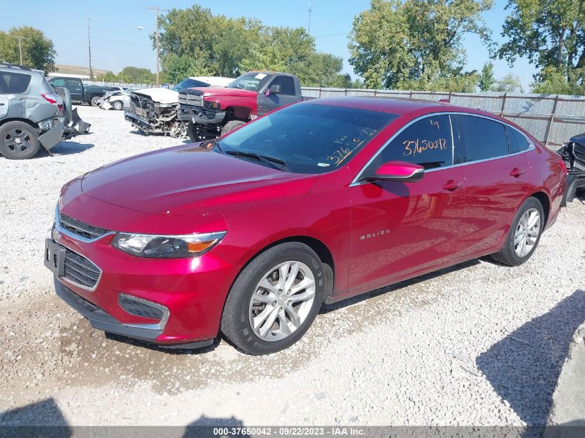 2017 CHEVROLET MALIBU LT - 1G1ZE5ST6HF156865