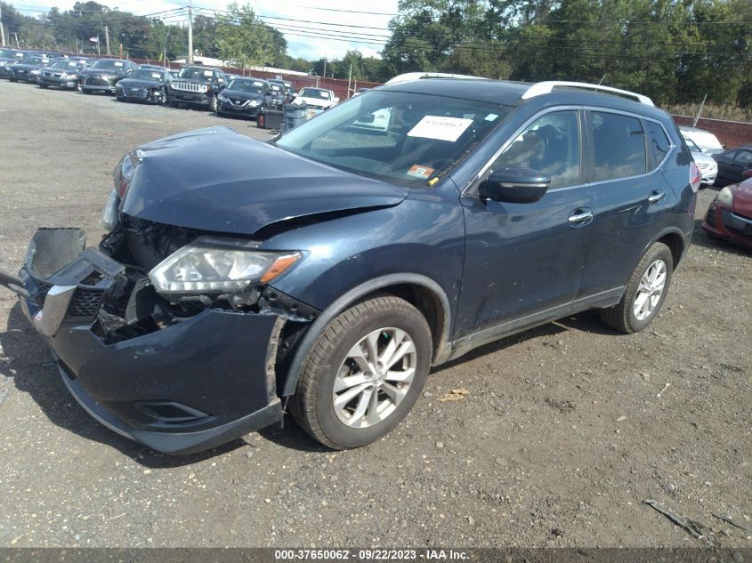 2015 NISSAN ROGUE SV - KNMAT2MV6FP513671