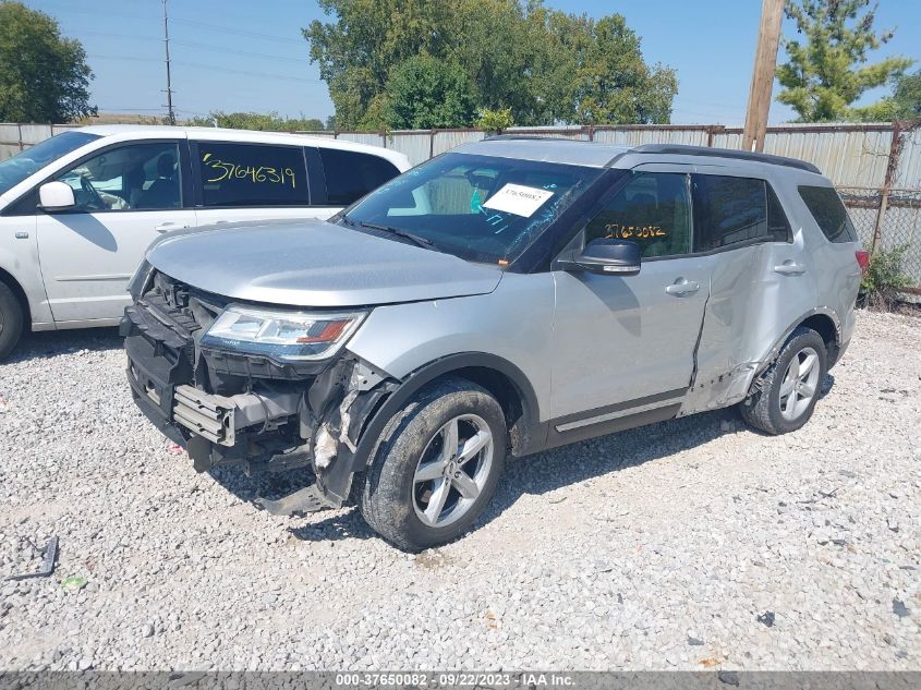2017 FORD EXPLORER XLT - 1FM5K8DH7HGA72925