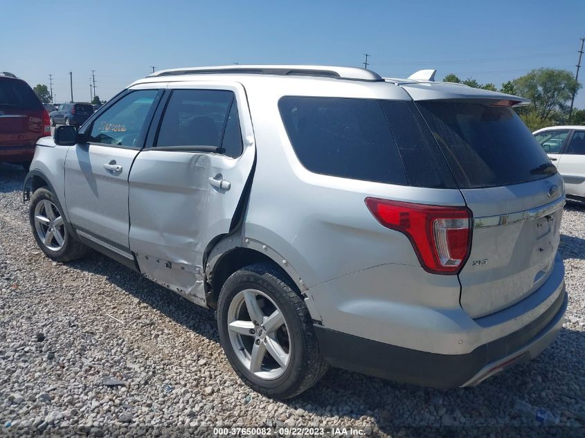 2017 FORD EXPLORER XLT - 1FM5K8DH7HGA72925