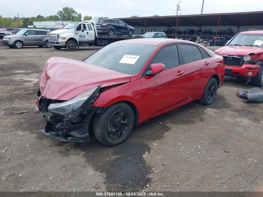 KMHLL4AG8MU128584 Hyundai Elantra SE 2