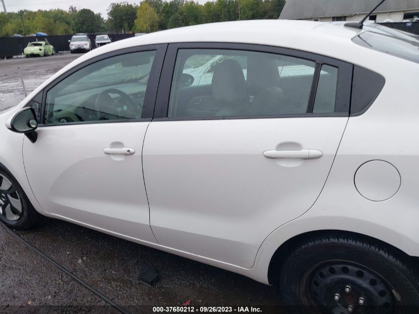2015 KIA RIO LX - KNADM4A38F6484301