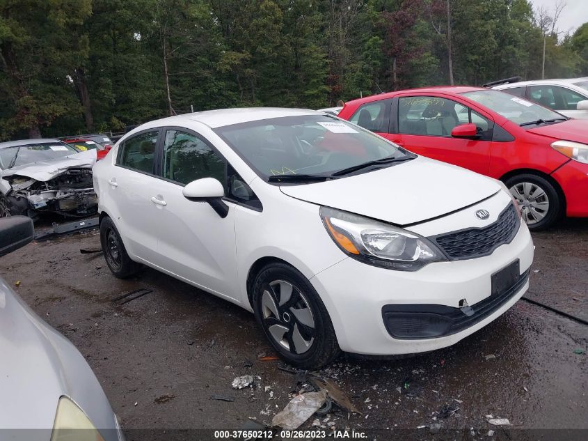 2015 KIA RIO LX - KNADM4A38F6484301
