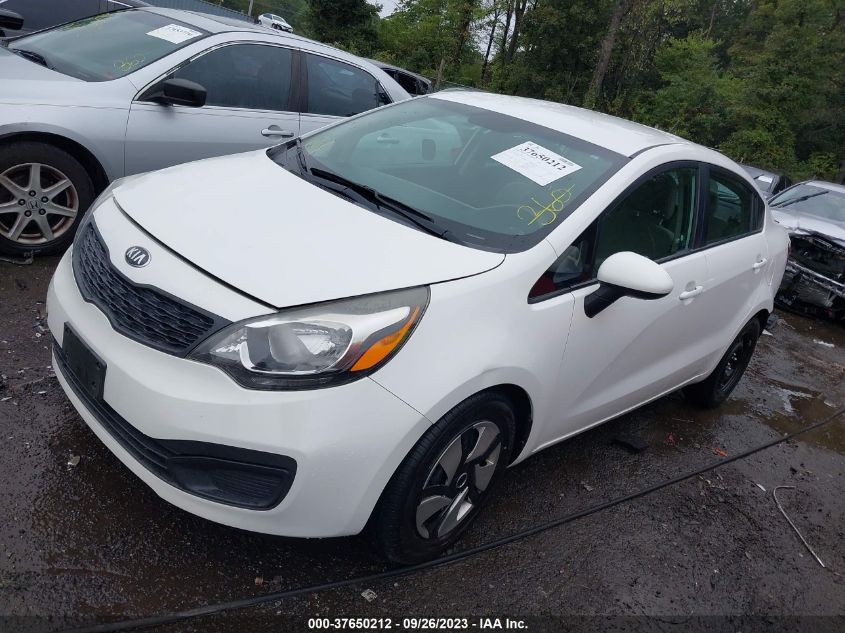 2015 KIA RIO LX - KNADM4A38F6484301
