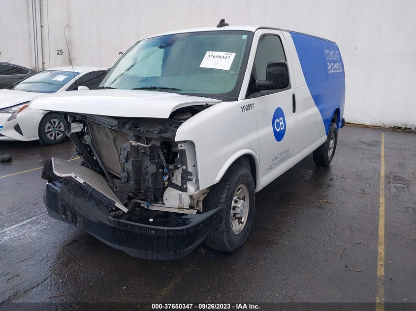 VIN 1GCWGAFP6K1309890 2019 CHEVROLET EXPRESS CARGO VAN