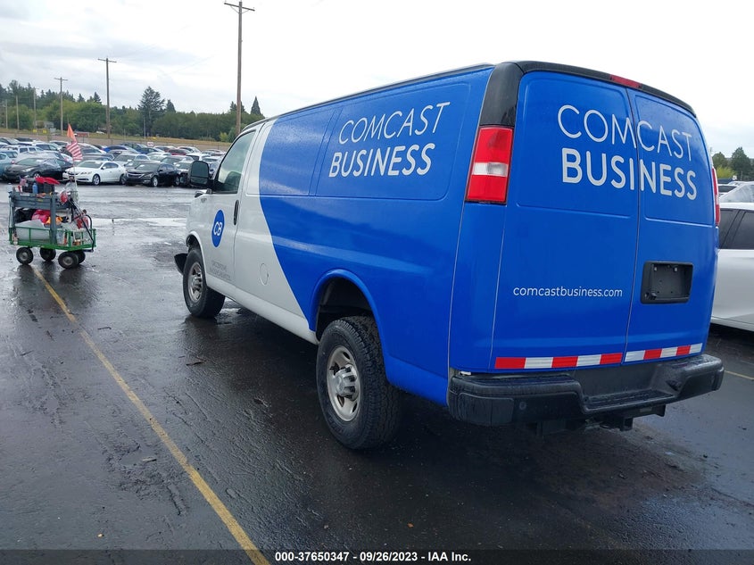 VIN 1GCWGAFP6K1309890 2019 CHEVROLET EXPRESS CARGO VAN