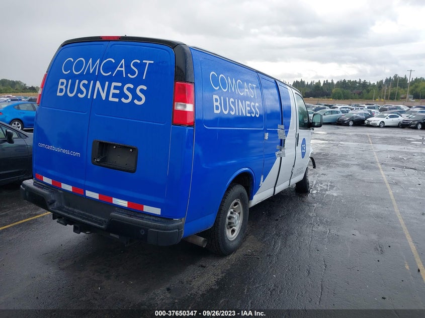 VIN 1GCWGAFP6K1309890 2019 CHEVROLET EXPRESS CARGO VAN