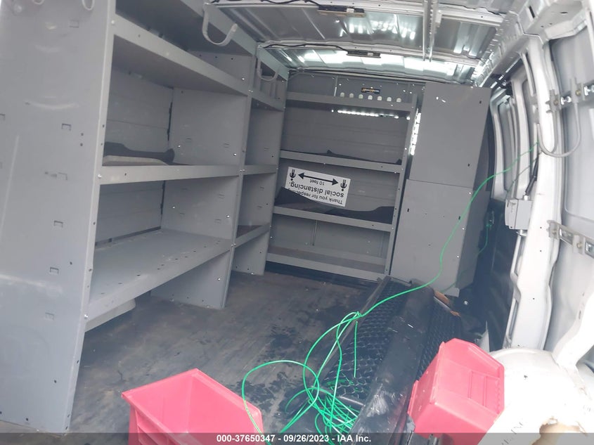 VIN 1GCWGAFP6K1309890 2019 CHEVROLET EXPRESS CARGO VAN