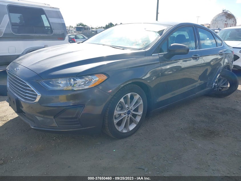 VIN 3FA6P0LU1LR113017 2020 FORD FUSION HYBRID SE