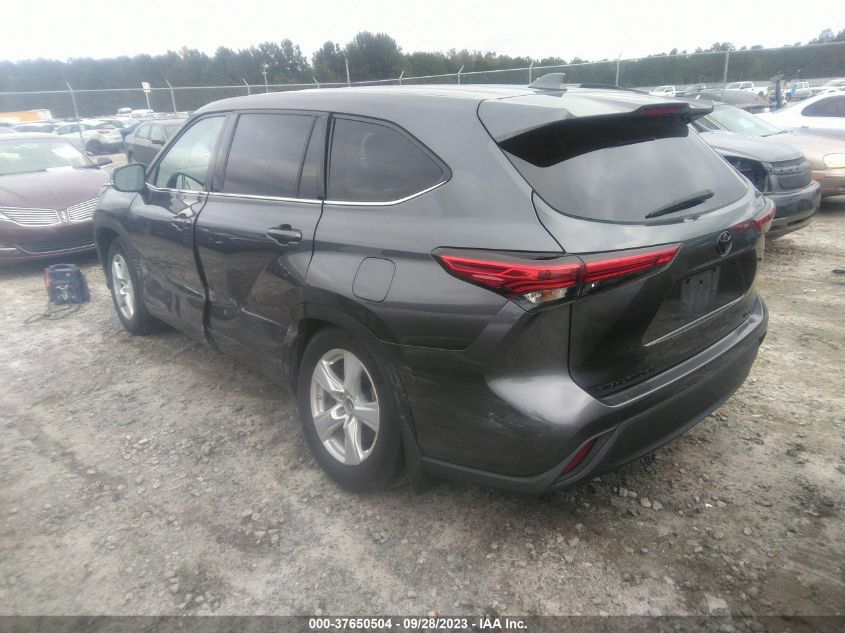 2020 TOYOTA HIGHLANDER L/LE - 5TDBZRBH5LS044860