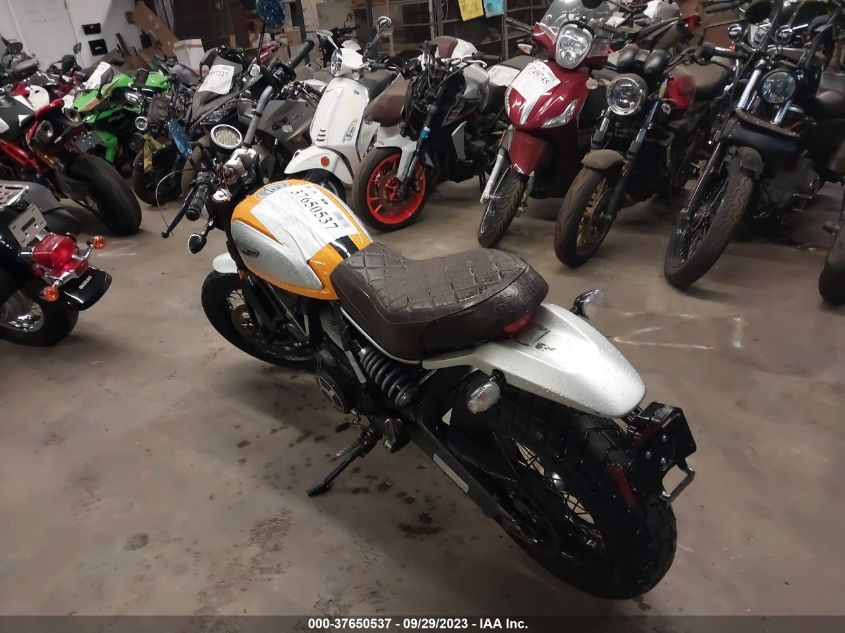 2017 DUCATI SCRAMBLER 800 ML015ANM5HT011464