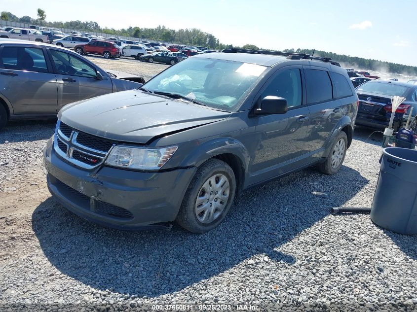 2019 DODGE JOURNEY SE VALUE PKG - 3C4PDCAB7KT820764