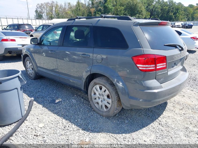 2019 DODGE JOURNEY SE VALUE PKG - 3C4PDCAB7KT820764