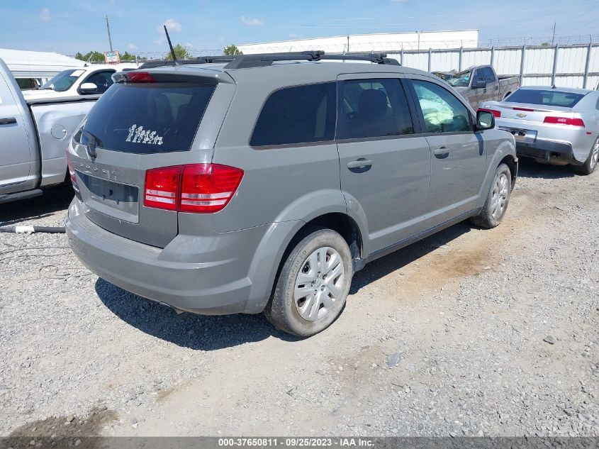 2019 DODGE JOURNEY SE VALUE PKG - 3C4PDCAB7KT820764