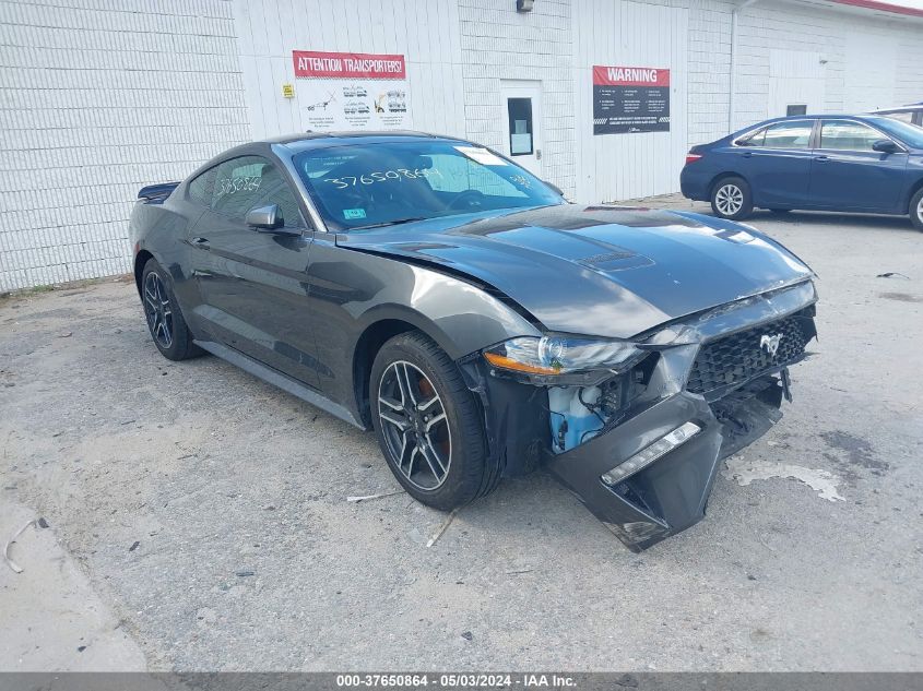 Lot #2539232390 2020 FORD MUSTANG ECOBOOST PREMIUM salvage car