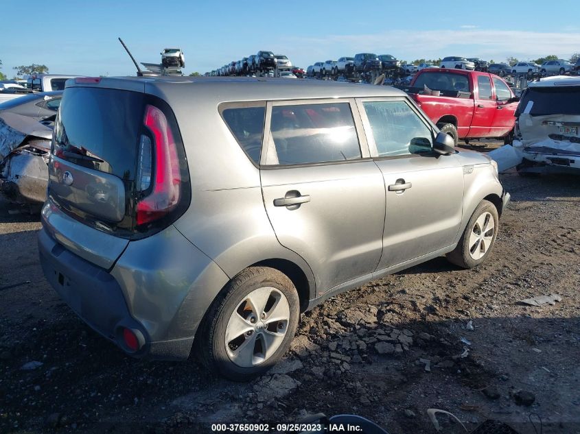 2014 KIA SOUL BASE - KNDJN2A23E7025653