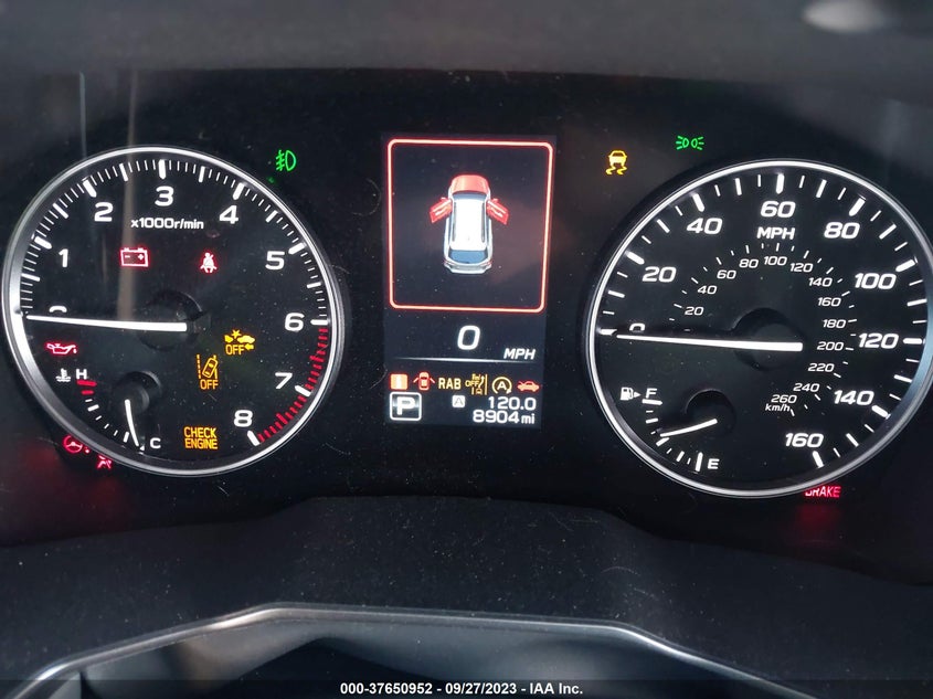 VIN 4S4BTANC7PC173964 2023 SUBARU OUTBACK LIMITED