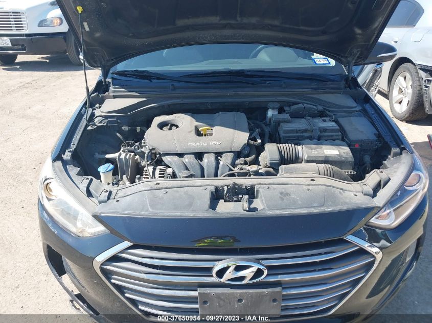 2017 HYUNDAI ELANTRA LIMITED - KMHD84LF1HU065781