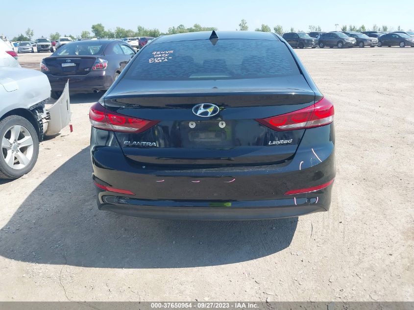 2017 HYUNDAI ELANTRA LIMITED - KMHD84LF1HU065781