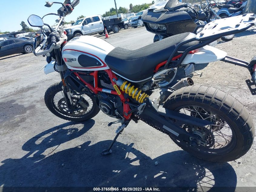 2019 DUCATI SCRAMBLER DESERT SLED ML0KAFPMXKT001434