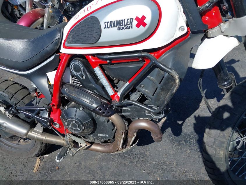 2019 DUCATI SCRAMBLER DESERT SLED ML0KAFPMXKT001434