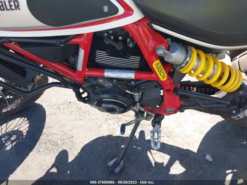 2019 DUCATI SCRAMBLER DESERT SLED ML0KAFPMXKT001434
