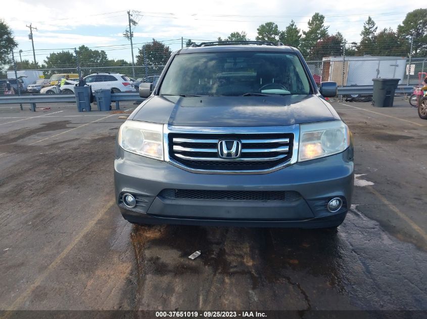 2013 HONDA PILOT EX-L - 5FNYF3H59DB011220