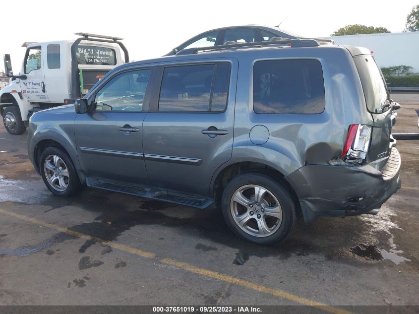 2013 HONDA PILOT EX-L - 5FNYF3H59DB011220
