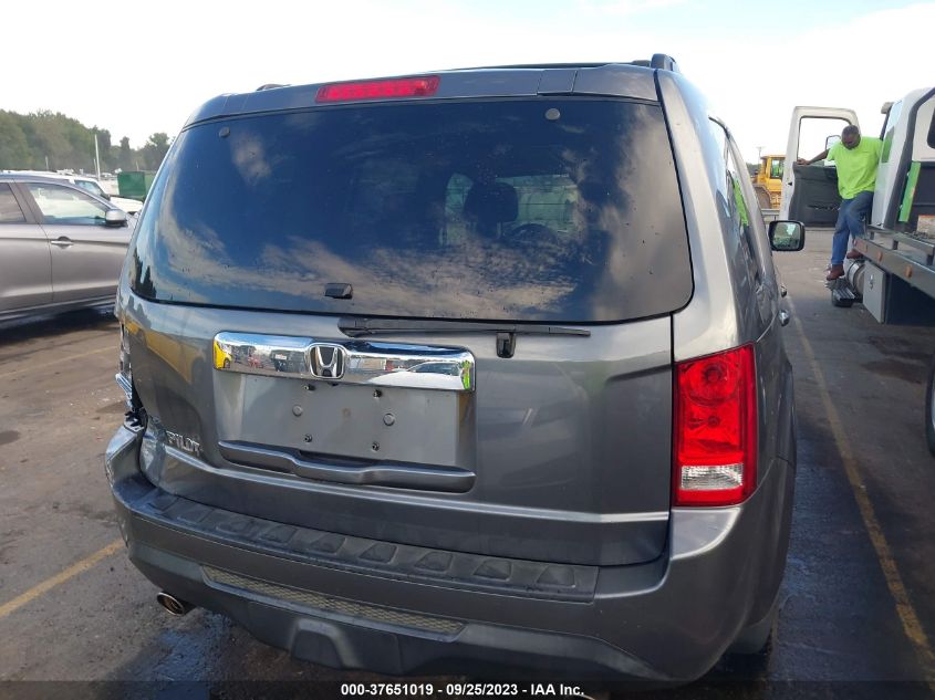 2013 HONDA PILOT EX-L - 5FNYF3H59DB011220