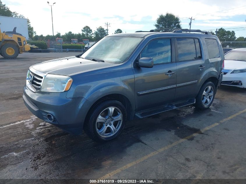 2013 HONDA PILOT EX-L - 5FNYF3H59DB011220