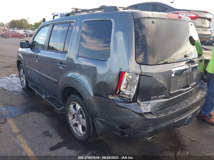 2013 HONDA PILOT EX-L - 5FNYF3H59DB011220