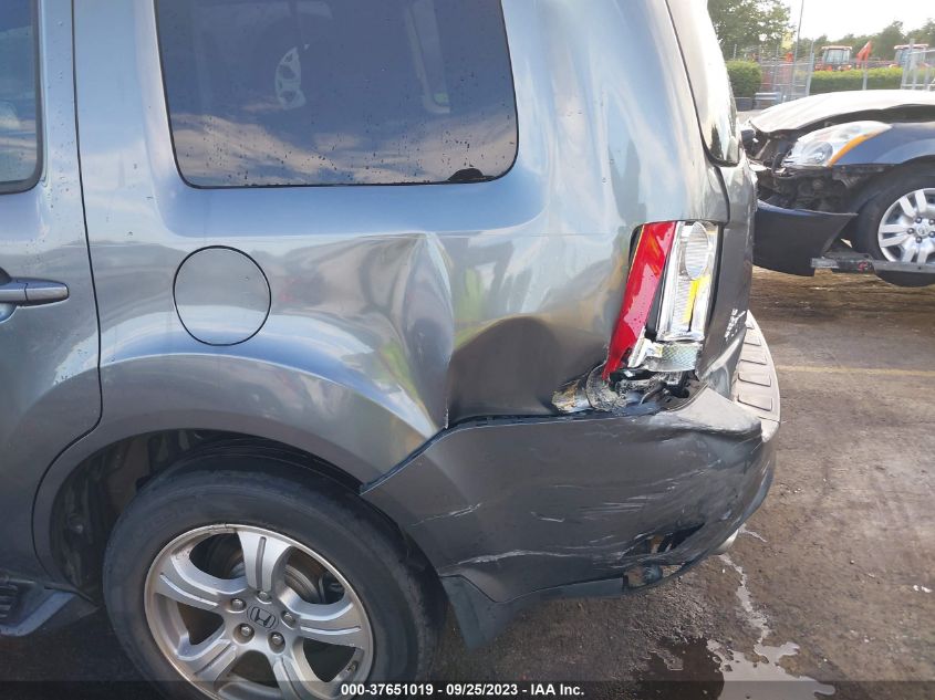 2013 HONDA PILOT EX-L - 5FNYF3H59DB011220