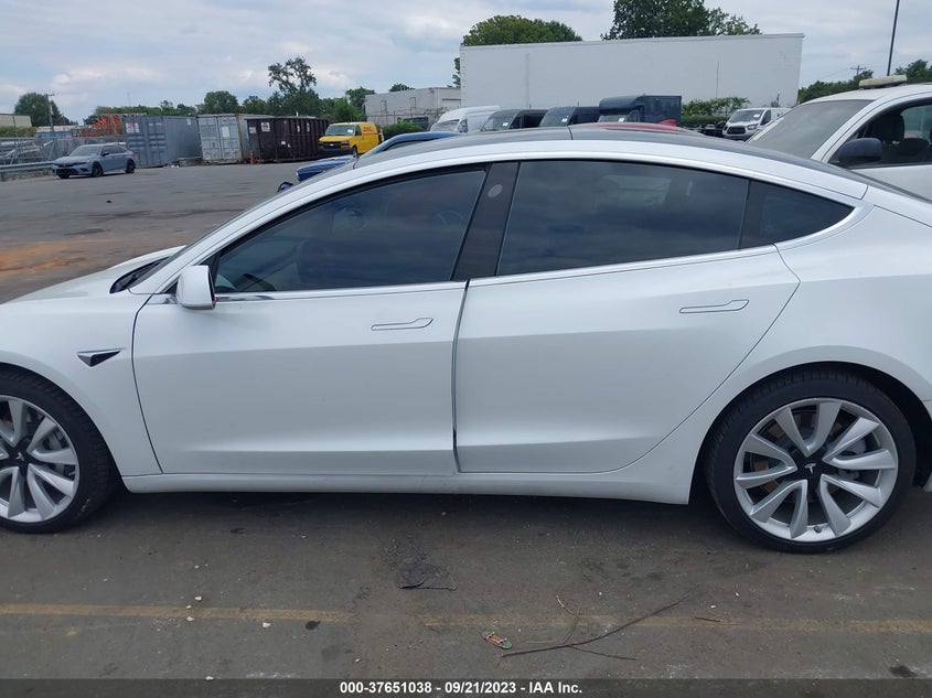 VIN 5YJ3E1EBXLF783137 2020 TESLA MODEL 3 LONG RANGE
