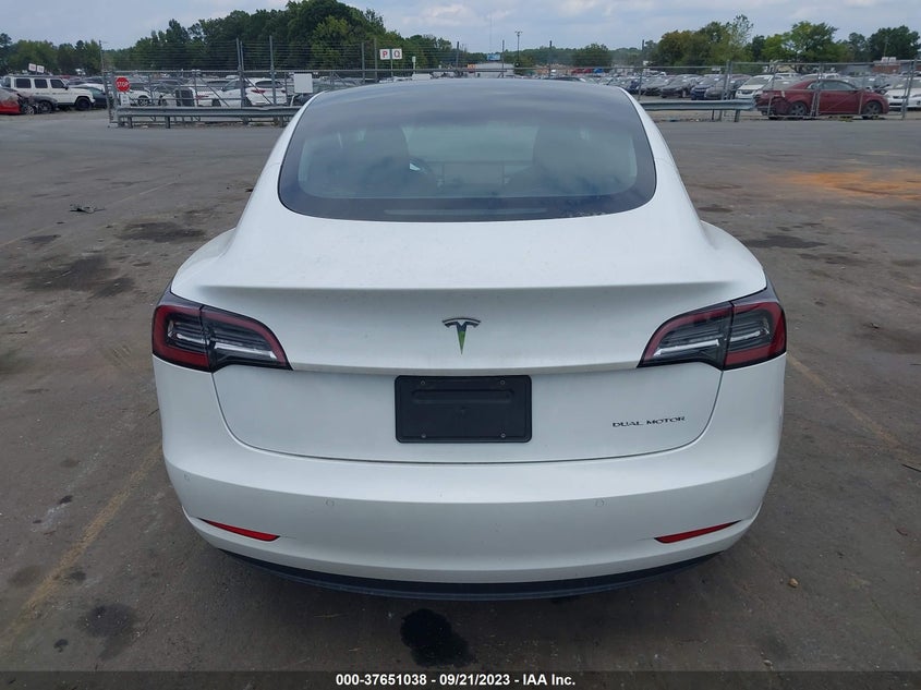 VIN 5YJ3E1EBXLF783137 2020 TESLA MODEL 3 LONG RANGE