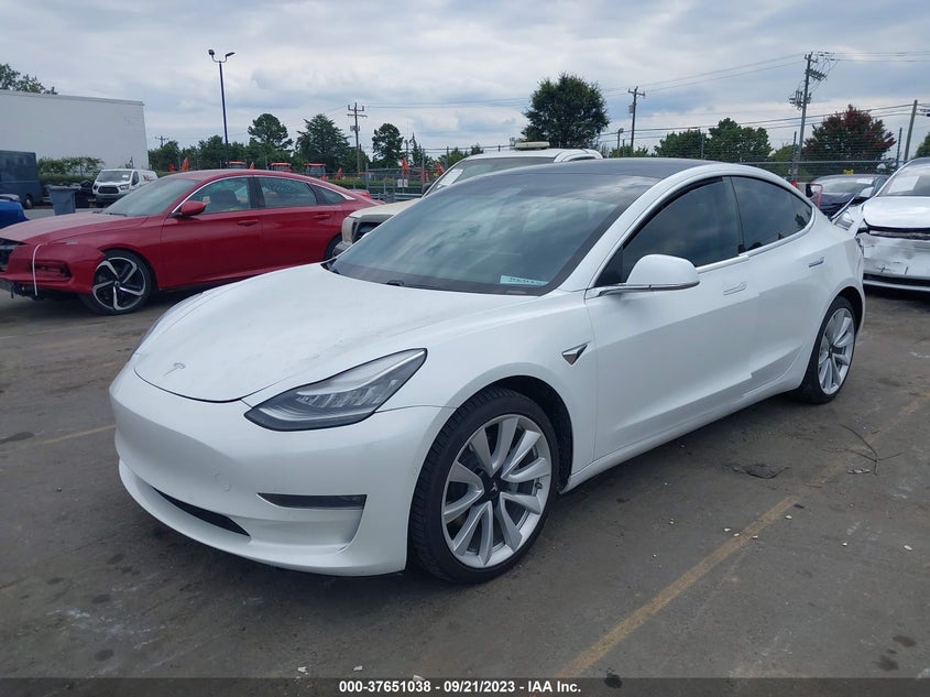 VIN 5YJ3E1EBXLF783137 2020 TESLA MODEL 3 LONG RANGE