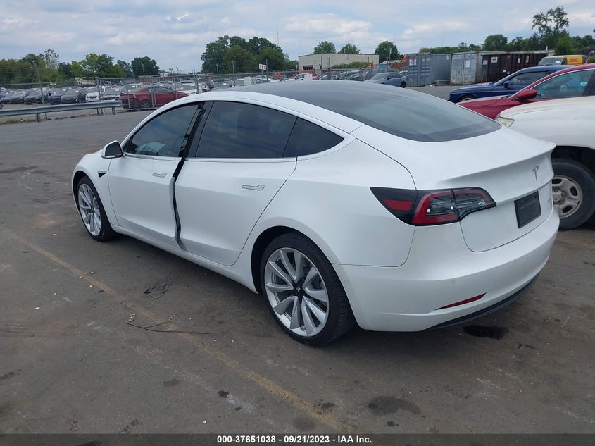 VIN 5YJ3E1EBXLF783137 2020 TESLA MODEL 3 LONG RANGE