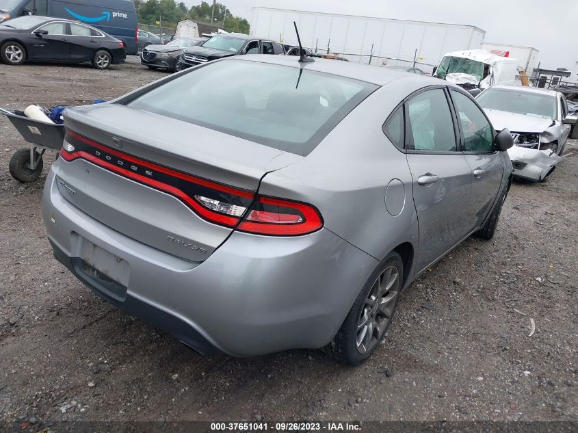 2015 DODGE DART SXT - 1C3CDFBB7FD174222