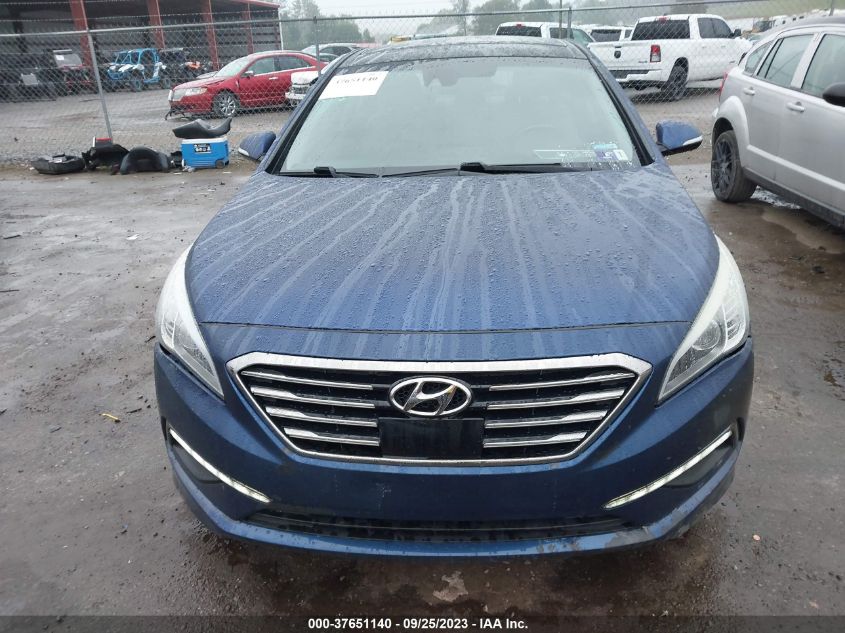 2015 HYUNDAI SONATA 2.4L LIMITED - 5NPE34AF7FH048971