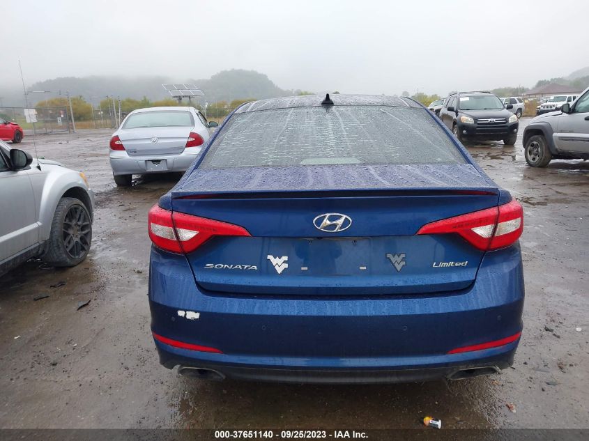 2015 HYUNDAI SONATA 2.4L LIMITED - 5NPE34AF7FH048971