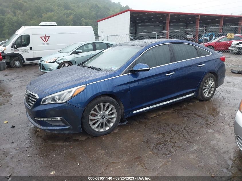 2015 HYUNDAI SONATA 2.4L LIMITED - 5NPE34AF7FH048971